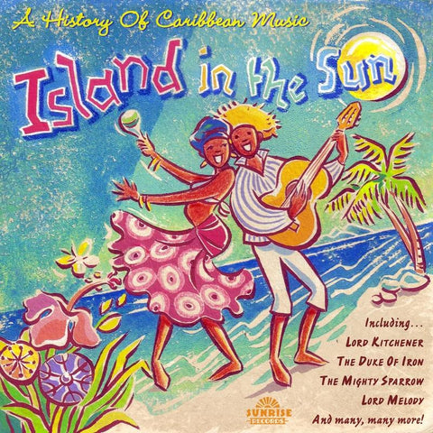 Various Reggae-Island In The Sun - A History Of Caribbean Music-Sunrise-2CD Album
