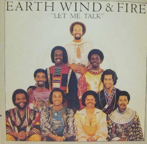 Earth Wind & Fire-Let Me Talk-CBS-7" Vinyl