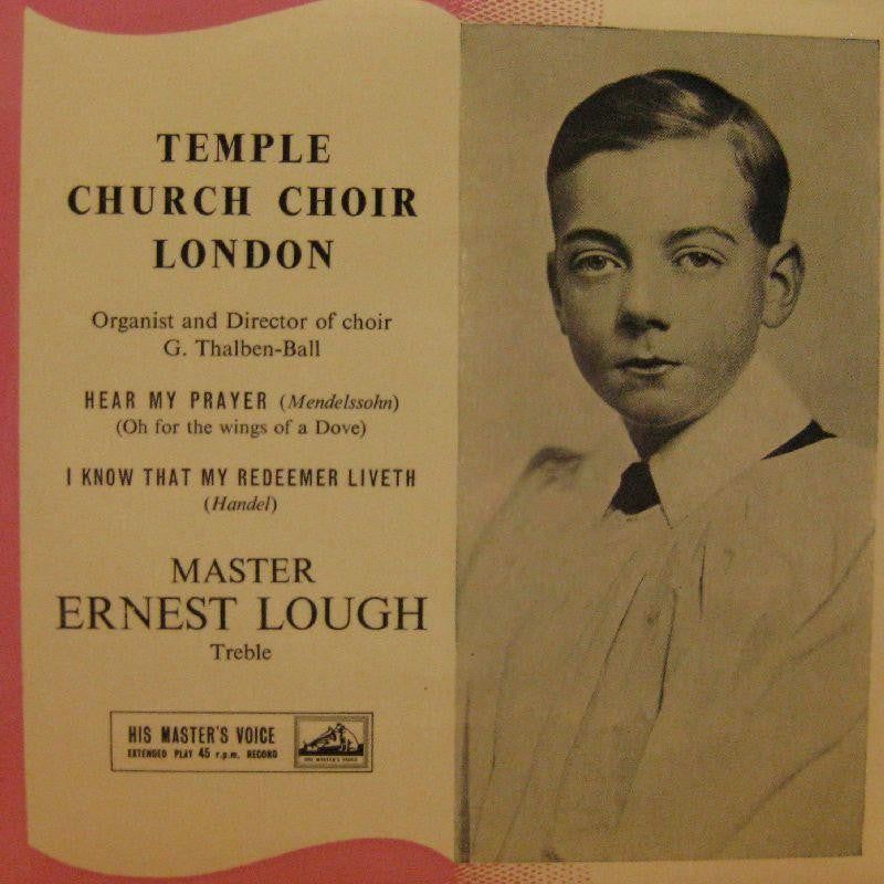 Temple Church Choir-Hear My Prayer/I Know That My Redeemer Liveth-HMV-7" Vinyl