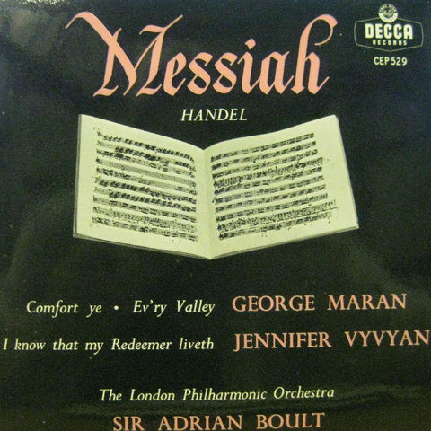 Handel-Messiah-Decca-7" Vinyl