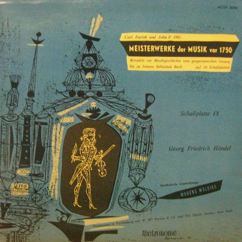 Handel-Meisterwerke Der Musik-Metronome-7" Vinyl