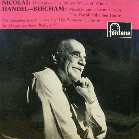 Nicolai/Handel-The Merry Wives Of Windsor/The Faithful Shepherd-Fontana-7" Vinyl