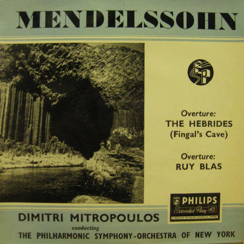 Mendelssohn-Overtures: The Hebrides-Philips-7" Vinyl