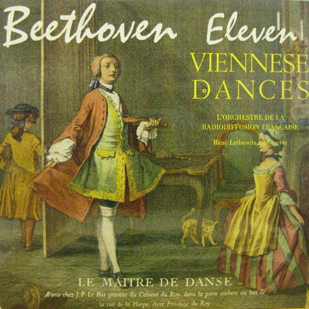 Beethoven-Eleven Viennese Dances-ARC-7" Vinyl
