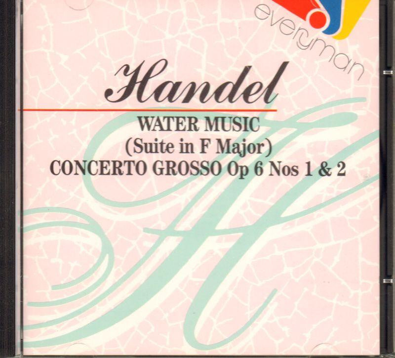Handel-Water Music-CD Album