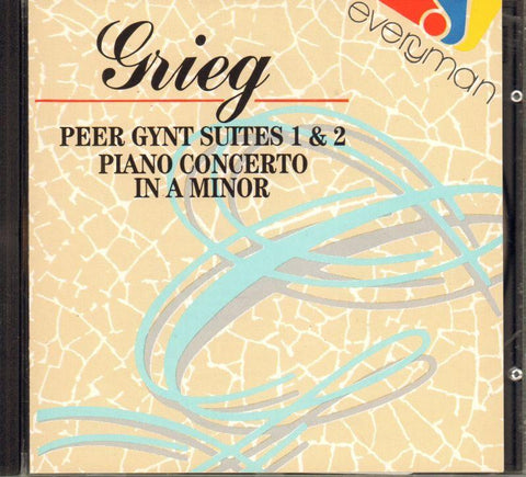 Grieg-Peer Gynt Suites 1 & 2-CD Album