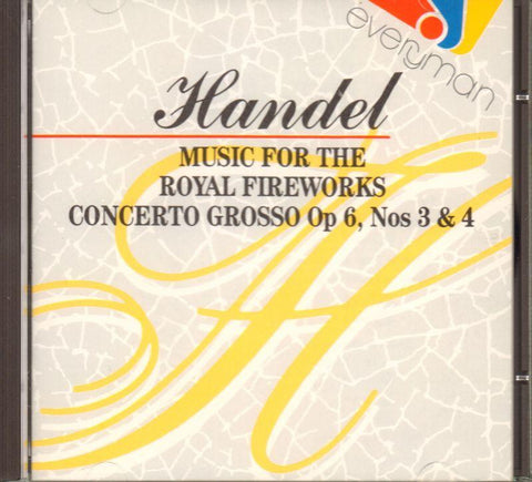 Handel-Music For The Royal Fireworks-CD Album
