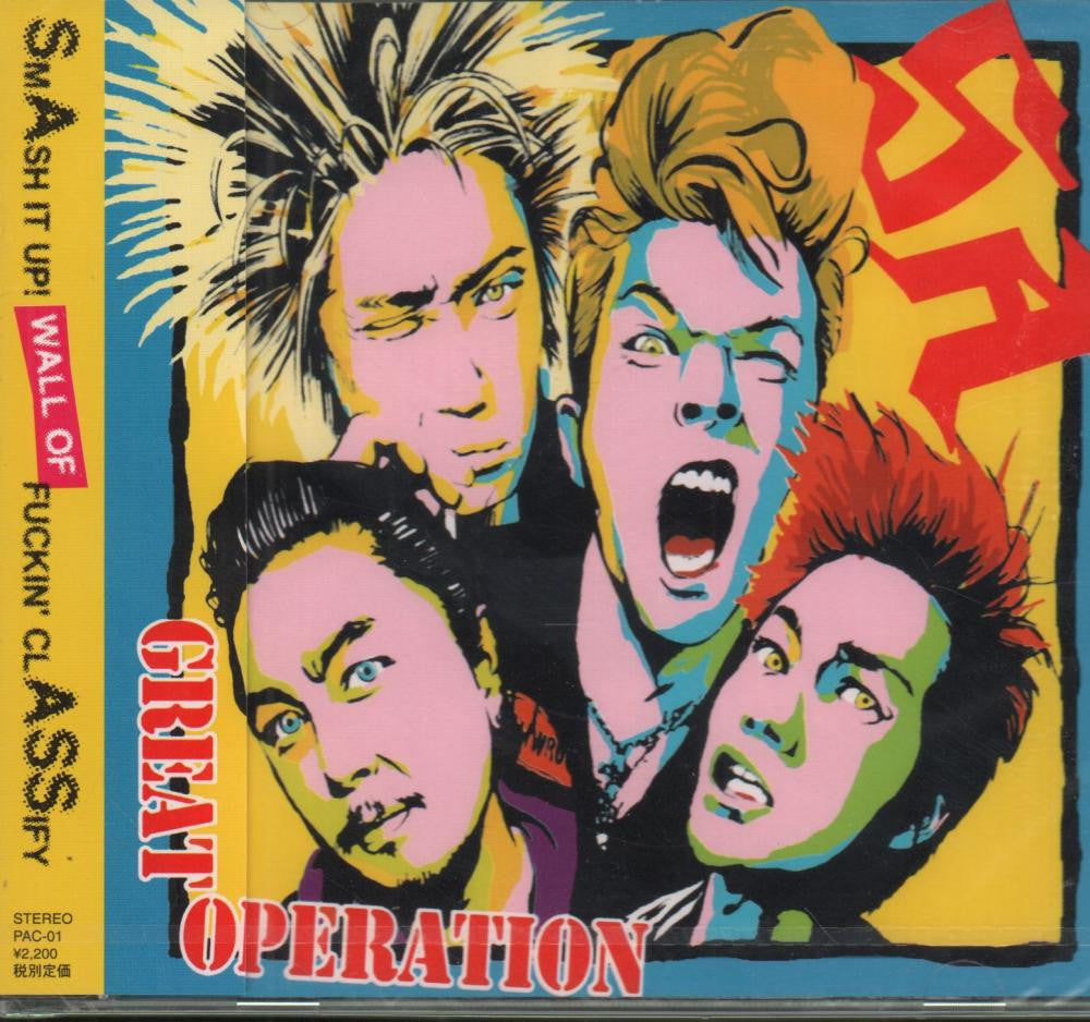 S.A-Great Operation-CD Album