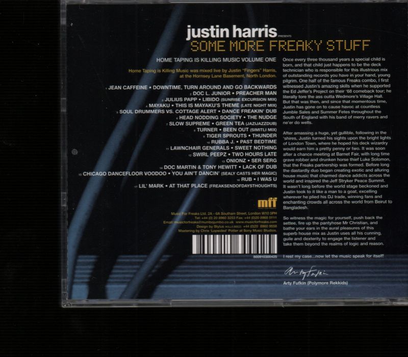 Some More Freaky Stuff-MFF-CD Album-New
