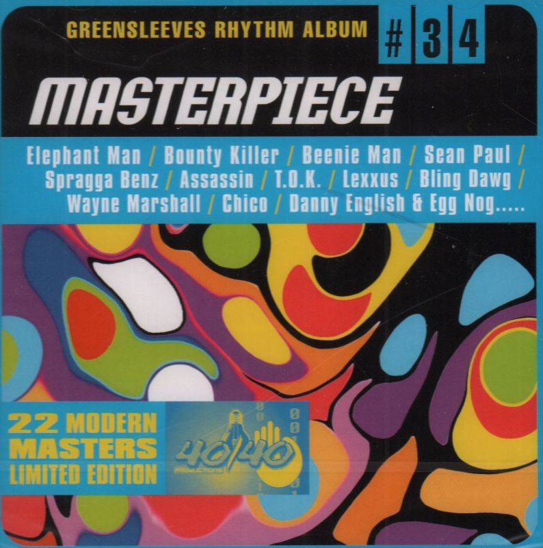 Masterpiece-Greensleeves-CD Album