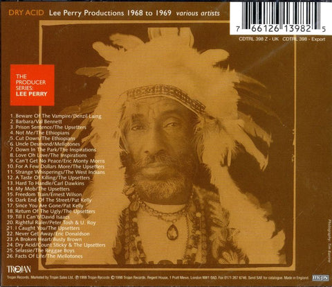 Dry Acid: Lee Perry Productions-Trojan-CD Album-New & Sealed