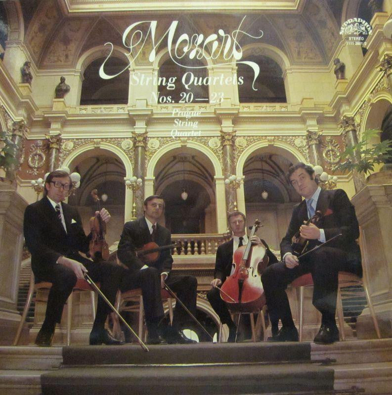 Mozart-String Quartets No's 22-23-Supraphon-2x12" Vinyl LP Gatefold