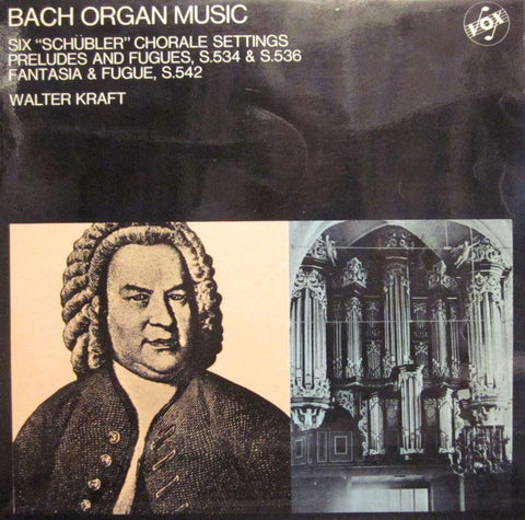 Bach-Organ Music-VoX-Vinyl LP