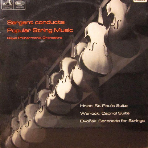 Holst/Dvorak/Warlock-Popular String Music -HMV/EMI-Vinyl LP