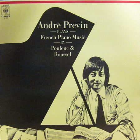 Poulene & Russell-French Piano Music-CBS Classics-Vinyl LP