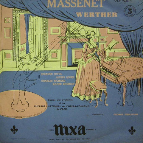 Massenet-Wertner-Nixa-Vinyl LP
