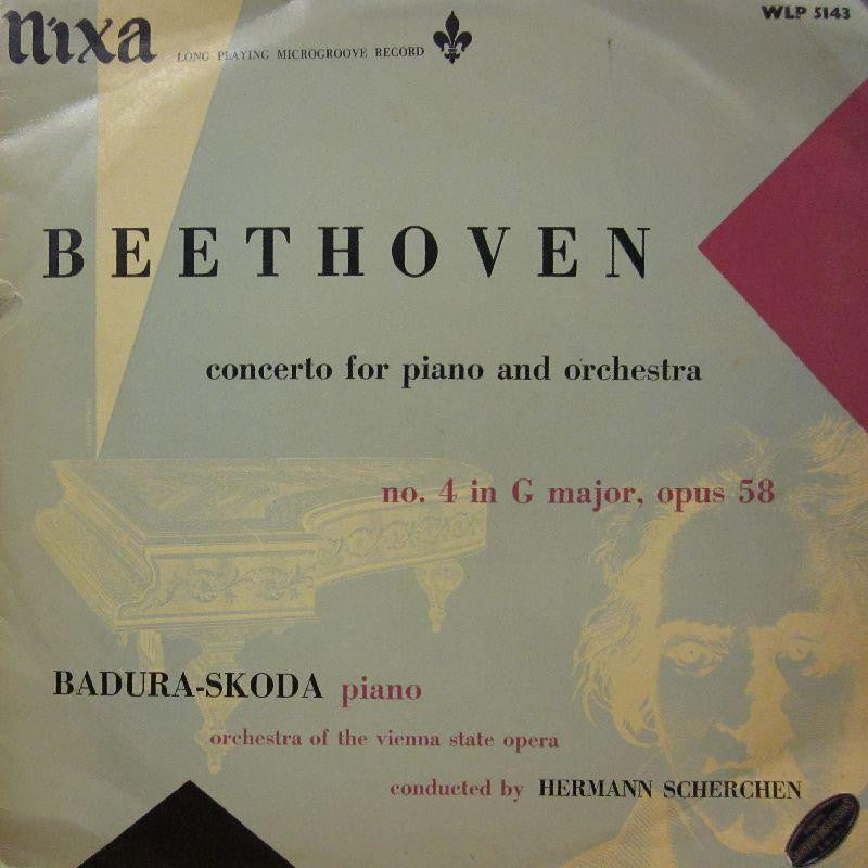 Beethoven-Concerto For Piano & Orchestra-Nixa-Vinyl LP