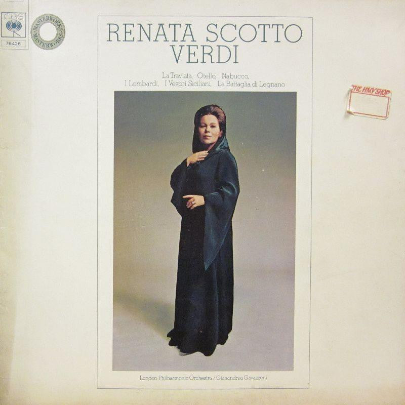 Verdi-Renata Scotto-CBS (Masterworks)-Vinyl LP Gatefold