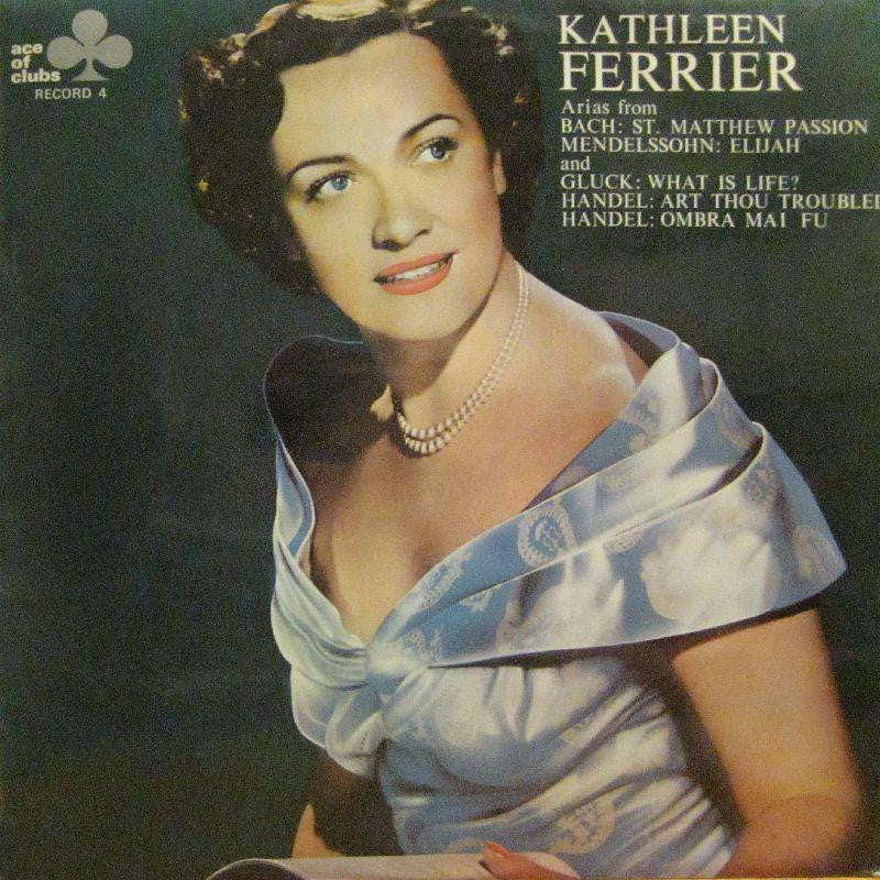 Kathleen Ferrier-Arias From Bach/Mendelssohn/Handel & Gluck-Decca (Ace Of Clubs)-Vinyl LP