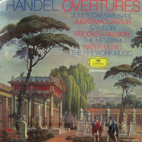Handel-Overtures-Deutsche Grammophon-Vinyl LP