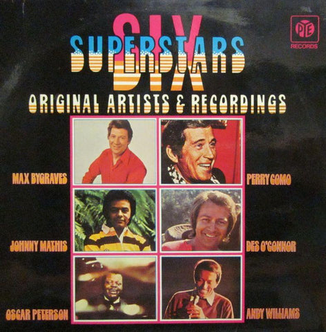 Six Superstars-National Deaf Children's Society-Pye-Vinyl LP