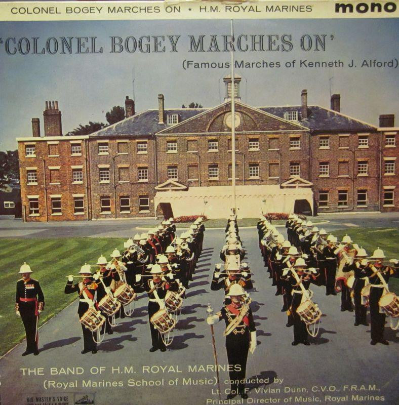 The Band of H.M Marines-Colonel Bogey Marches On-HMV-Vinyl LP