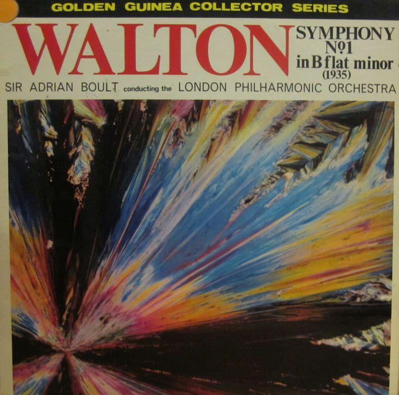 Walton-Symphony No.1-Pye Golden Guinea-Vinyl LP
