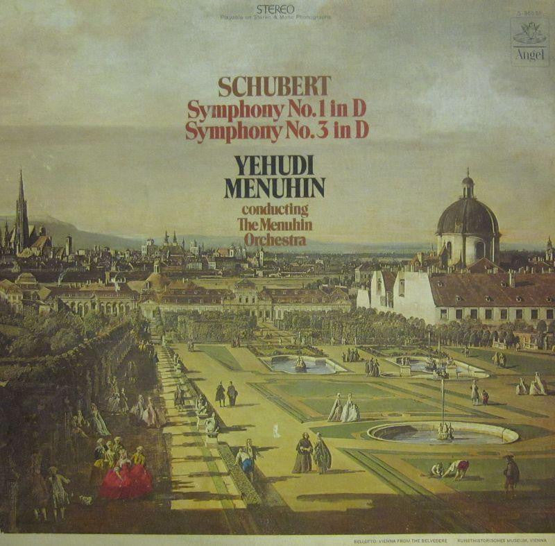 Schubert-Symphony No.1 & 3-Angel-Vinyl LP