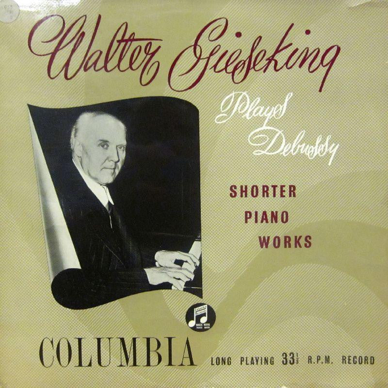 Debussy-Shorter Piano Works-Columbia-Vinyl LP