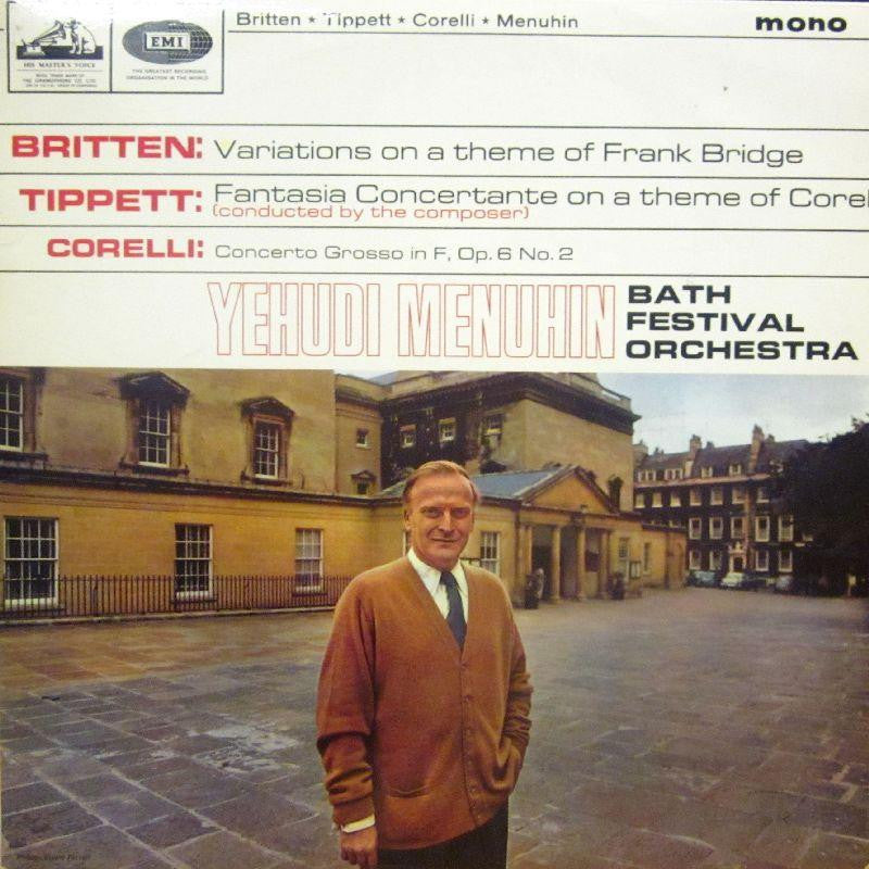 Britten/Tippet-Variations On A Theme/Fantasia Concertante-HMV/EMI-Vinyl LP
