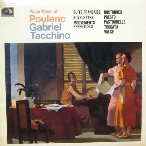 Poulenc-Piano Music Of-HMV/EMI-Vinyl LP