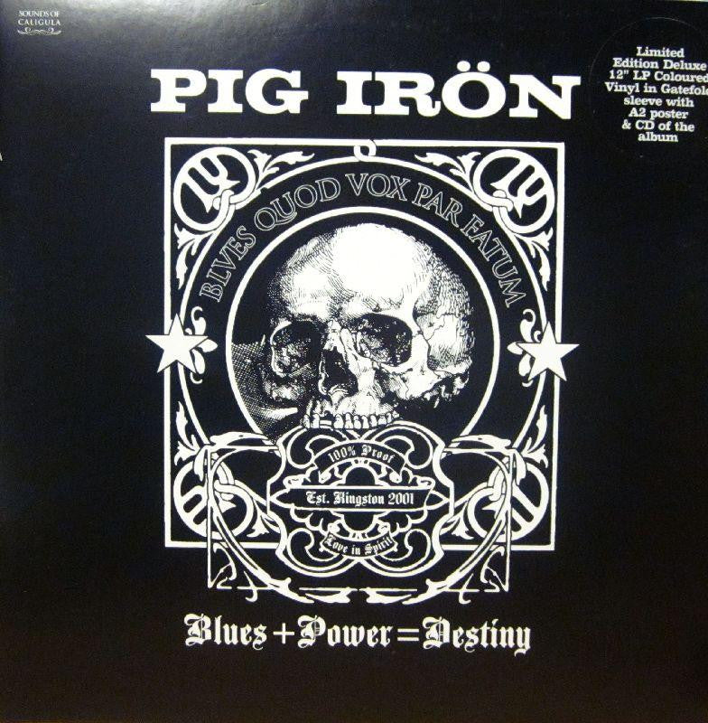 Pig Iron-Blues + Power=Destiny-Sounds Of Caigula-Vinyl LP Gatefold