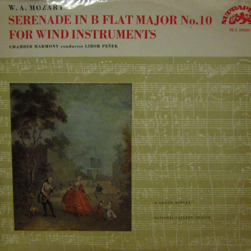 Mozart-Serenade For Wind Instruments-Supraphon-Vinyl LP