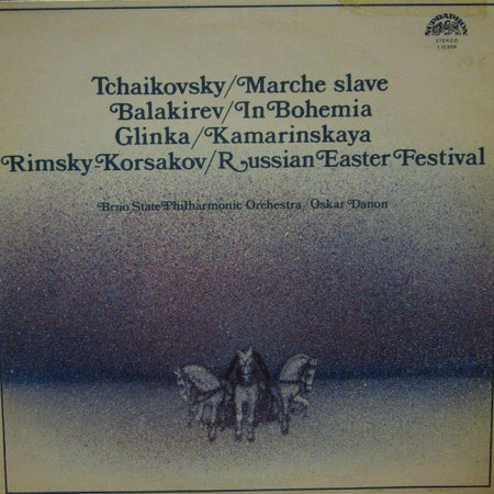 Tchaikovsky/Balakirev-Marche Slave/In Bohemia-Supraphon-Vinyl LP