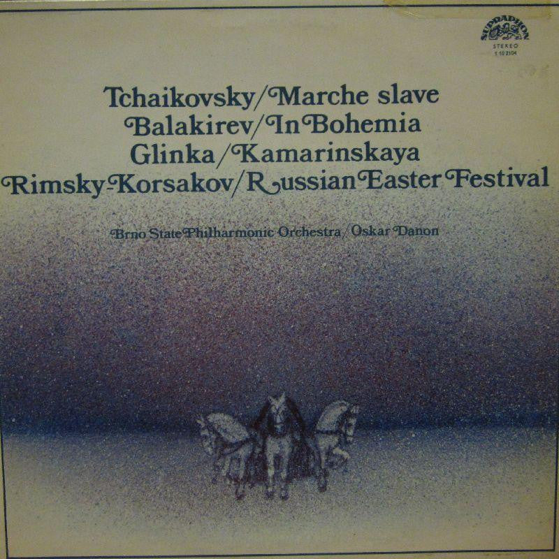 Tchaikovsky/Balakirev-Marche Slave/In Bohemia-Supraphon-Vinyl LP