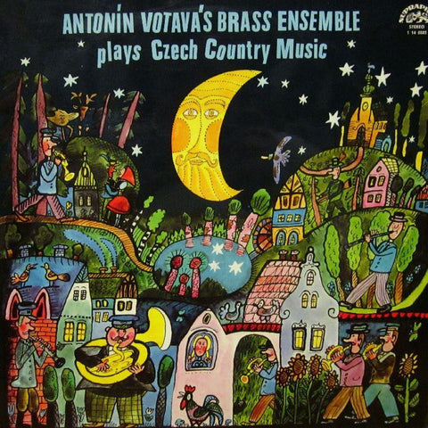 Antonin Votava's Brass Ensemble-Plays Czech Country Music-Supraphon-Vinyl LP