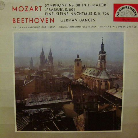 Mozart/Beethoven-Symphony No.38/German Dances-Supraphon-Vinyl LP