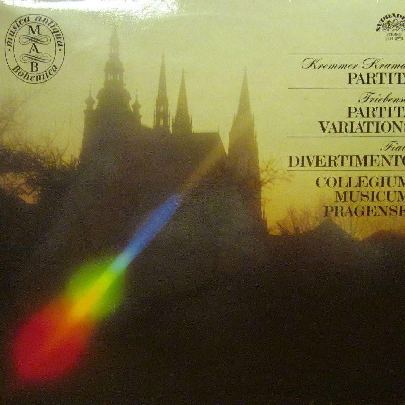 Kramar/Triebensee/Fiala-Partita/Variations/Divertimento-Supraphon-Vinyl LP