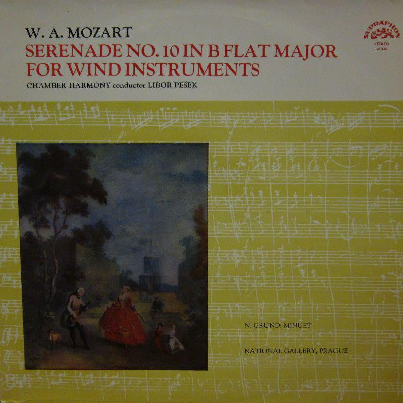 Mozart-Serenade No.10 For Wind Instruments-Supraphon-Vinyl LP