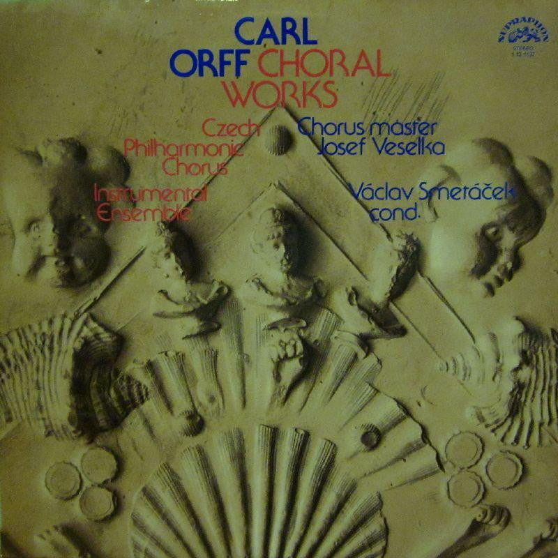 Orff-Choral Works-Supraphon-Vinyl LP