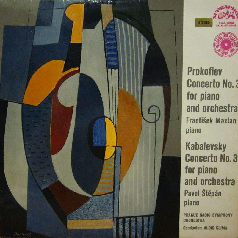 Prokofiev/Kabalevsky-Concerto No.3 For Piano And Orchestra-Supraphon-Vinyl LP