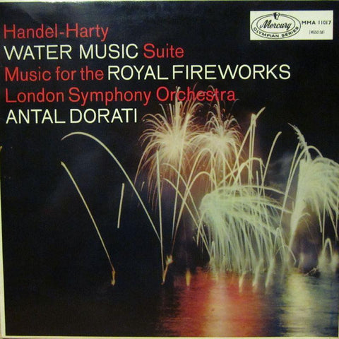 Handel-Water Music Suite/Music For Fireworks-Mercury-Vinyl LP