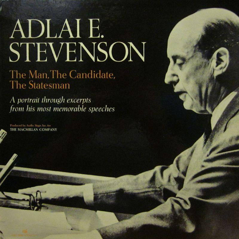 Adlai Stevenson-The Man, The Candidate, The Statesman-RPI-Vinyl LP Gatefold