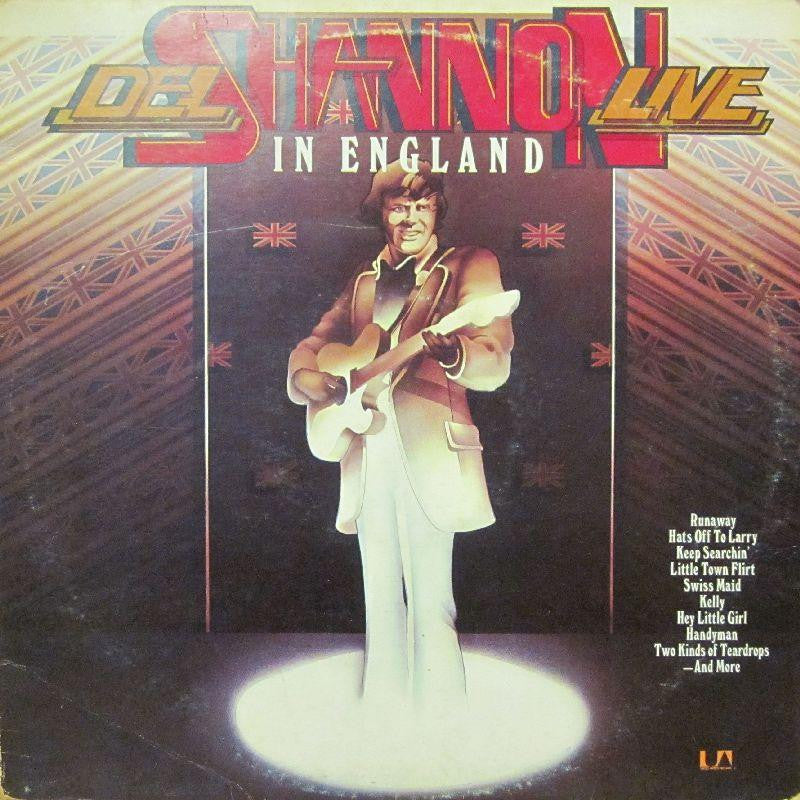 Del Shannon-Live In England-United Artist-Vinyl LP