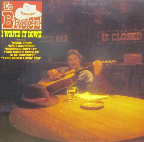 Ed Bruce-I Write It Down-MCA-Vinyl LP