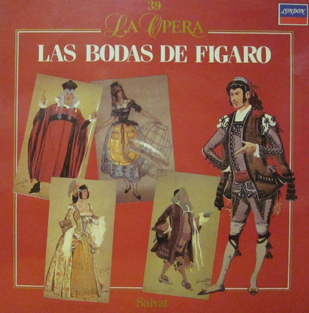Mozart-La Opera 39: Las Bodas De Figaro-Vinyl LP