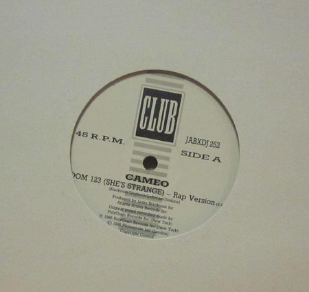 Cameo-She's Strange-Club-12" Vinyl