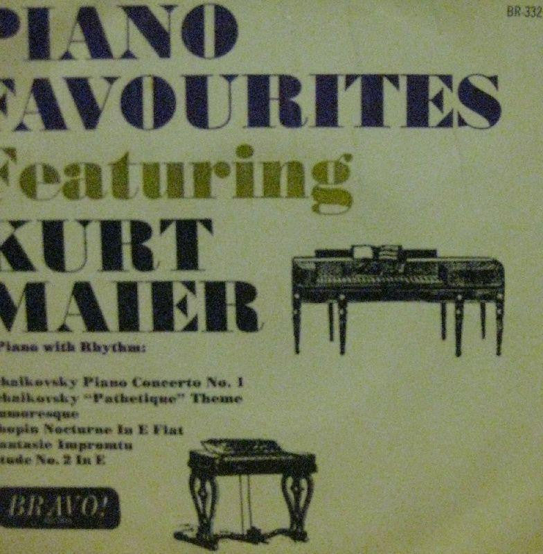 Kurt Maier-Piano Favourties-Bravo-7" Vinyl