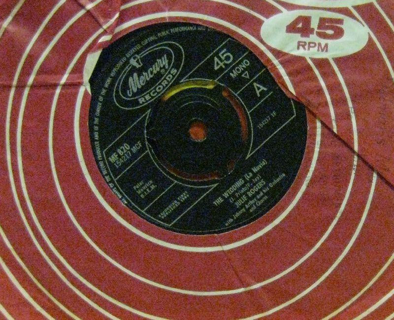 Julie Rogers-The Wedding-Mercury-7" Vinyl