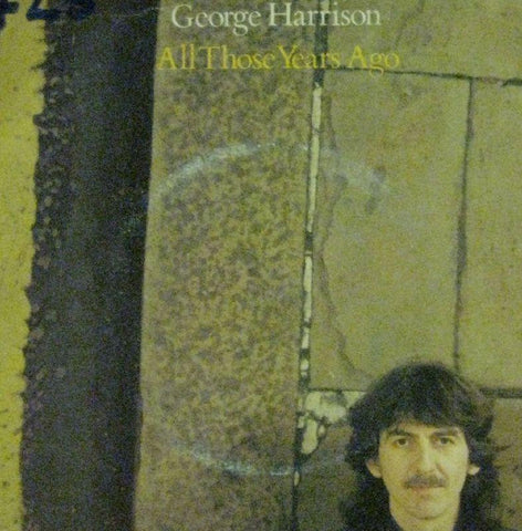 George Harrison-All Those Years Ago-Dark Horse-7" Vinyl